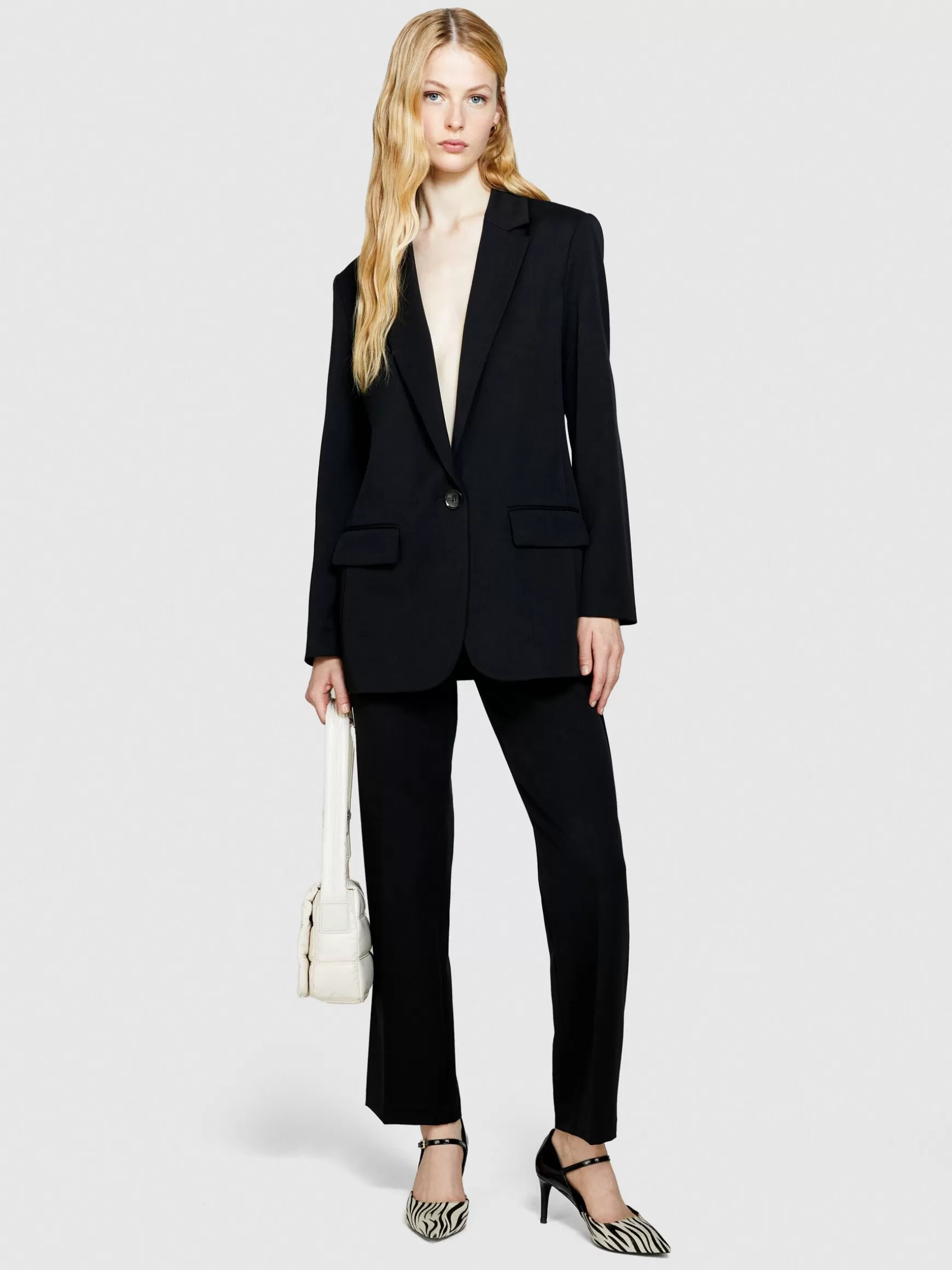 Giacche e Cappotti<Sisley Blazer comfort fit Nero