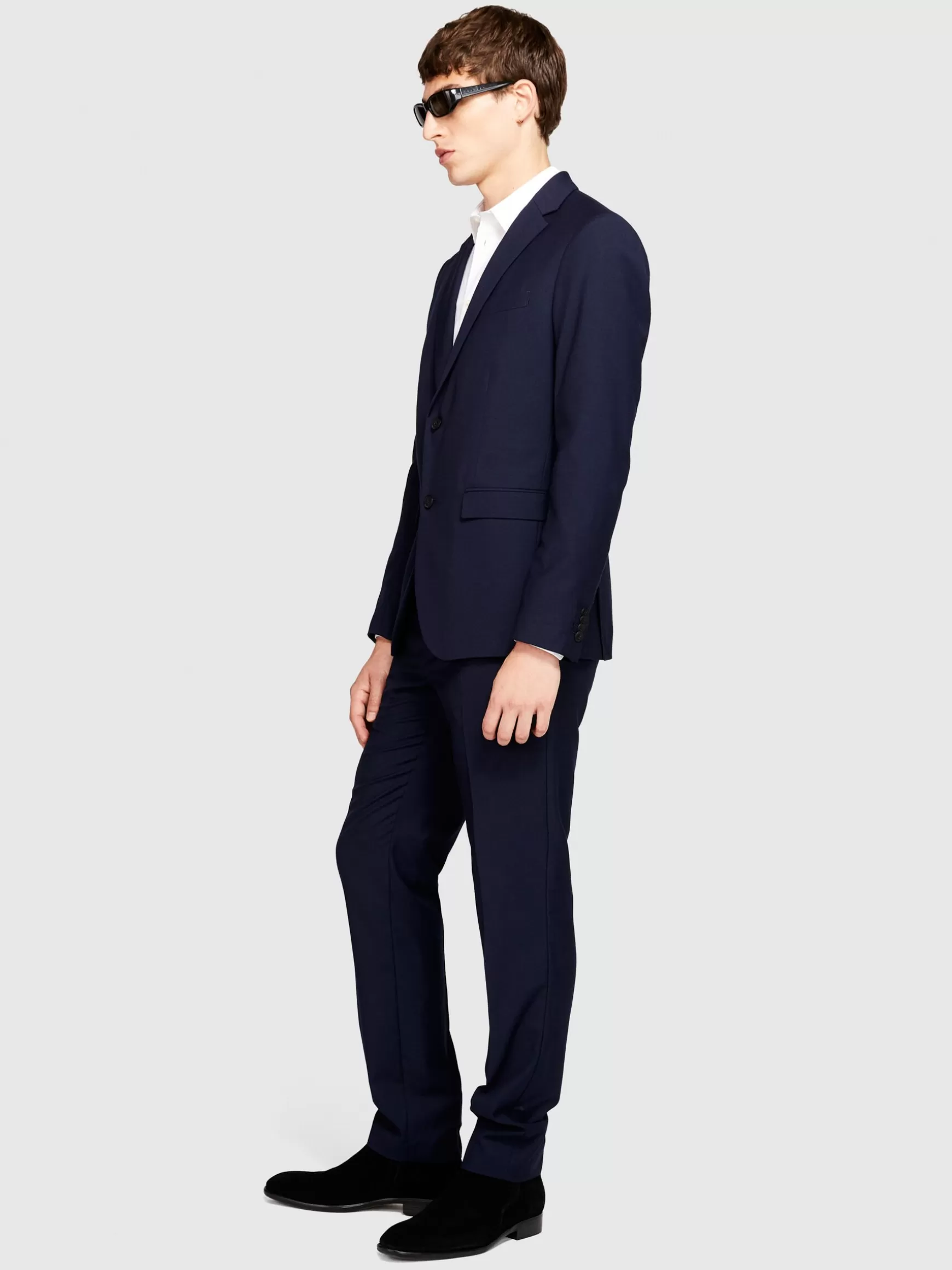 Giacche e Cappotti<Sisley Blazer slim fit Blu Scuro