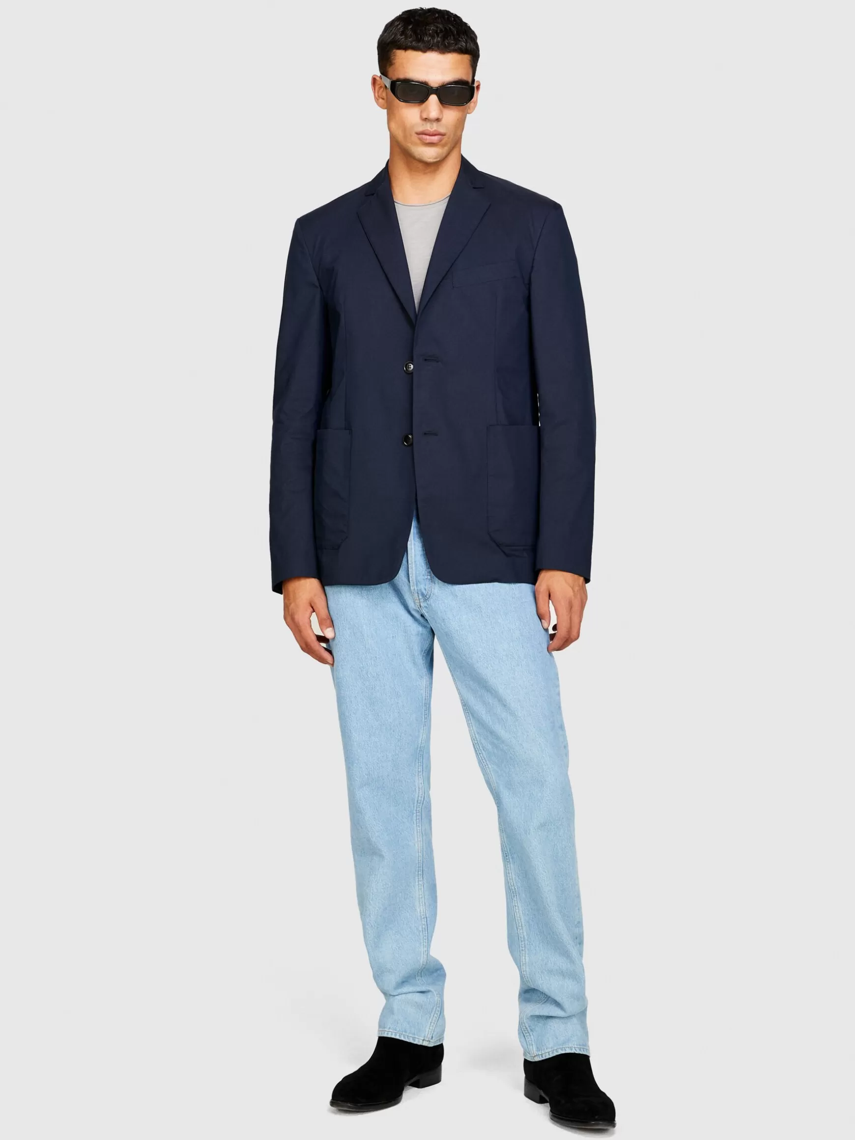 Giacche e Cappotti<Sisley Blazer tecnico Blu Scuro