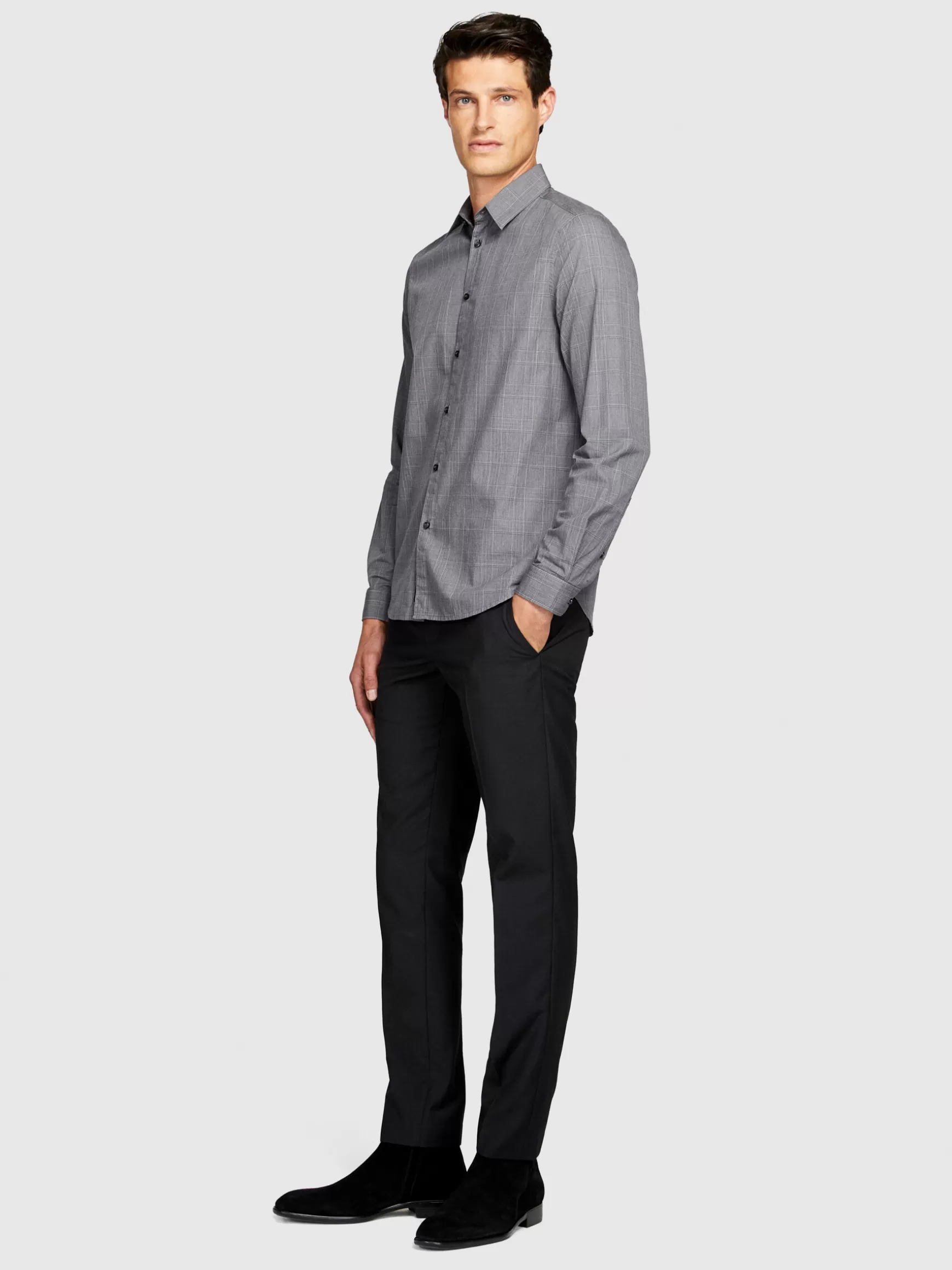 Sisley Camicie< Camicia tinto filo >Uomo Camicie