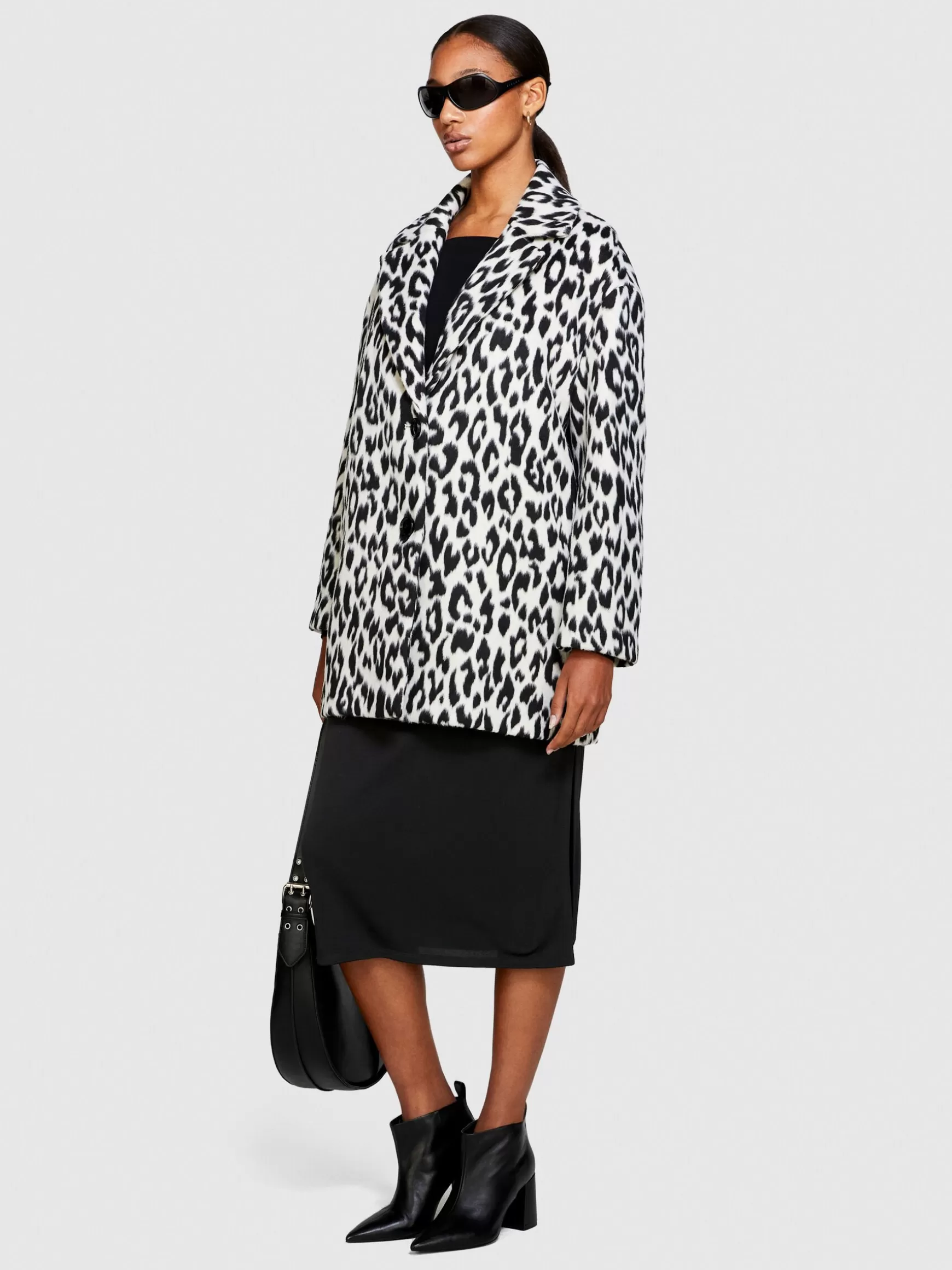 Giacche e Cappotti<Sisley Cappotto animalier Multi-color