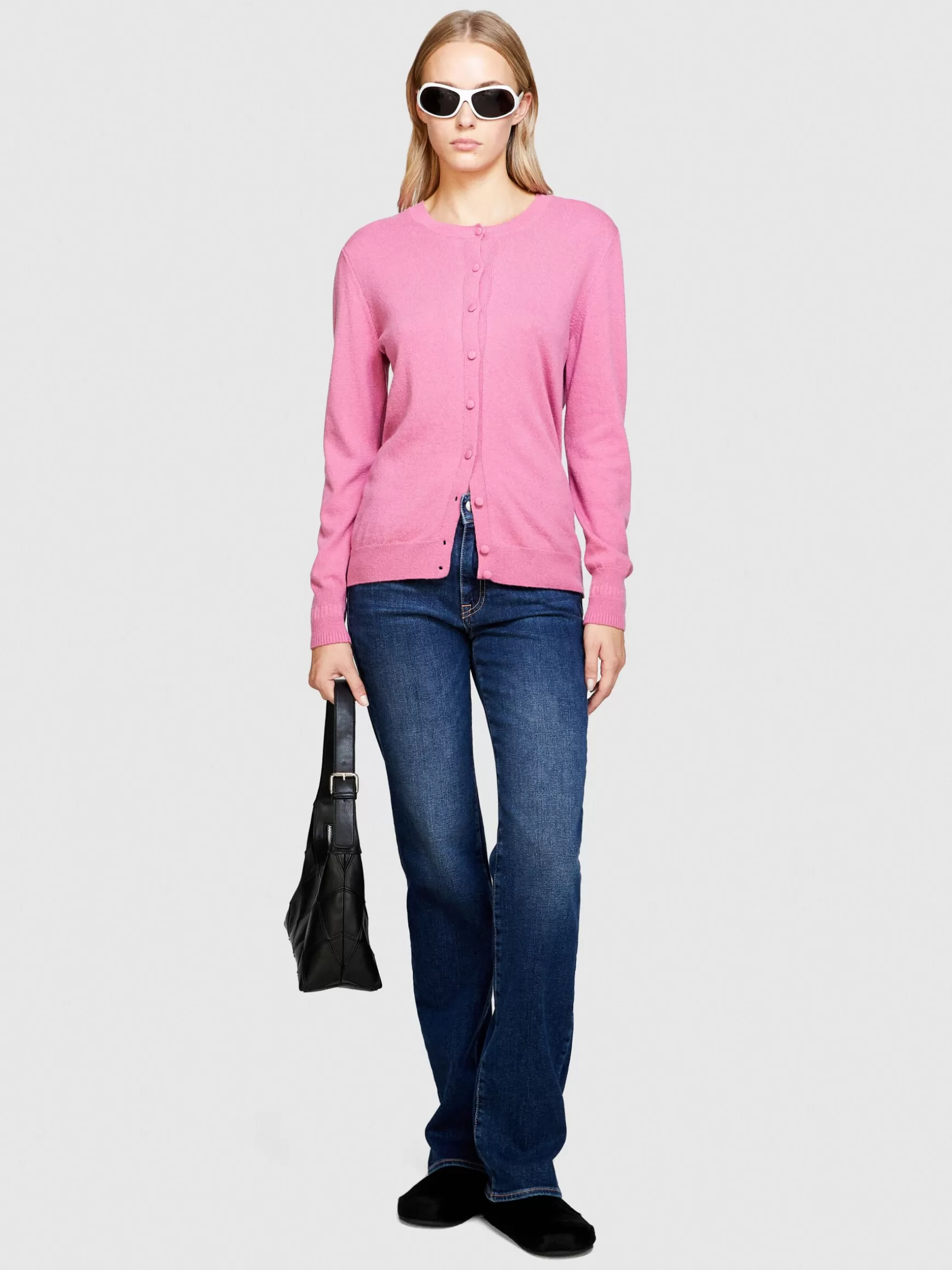 Maglie<Sisley Cardigan regular fit Rosa