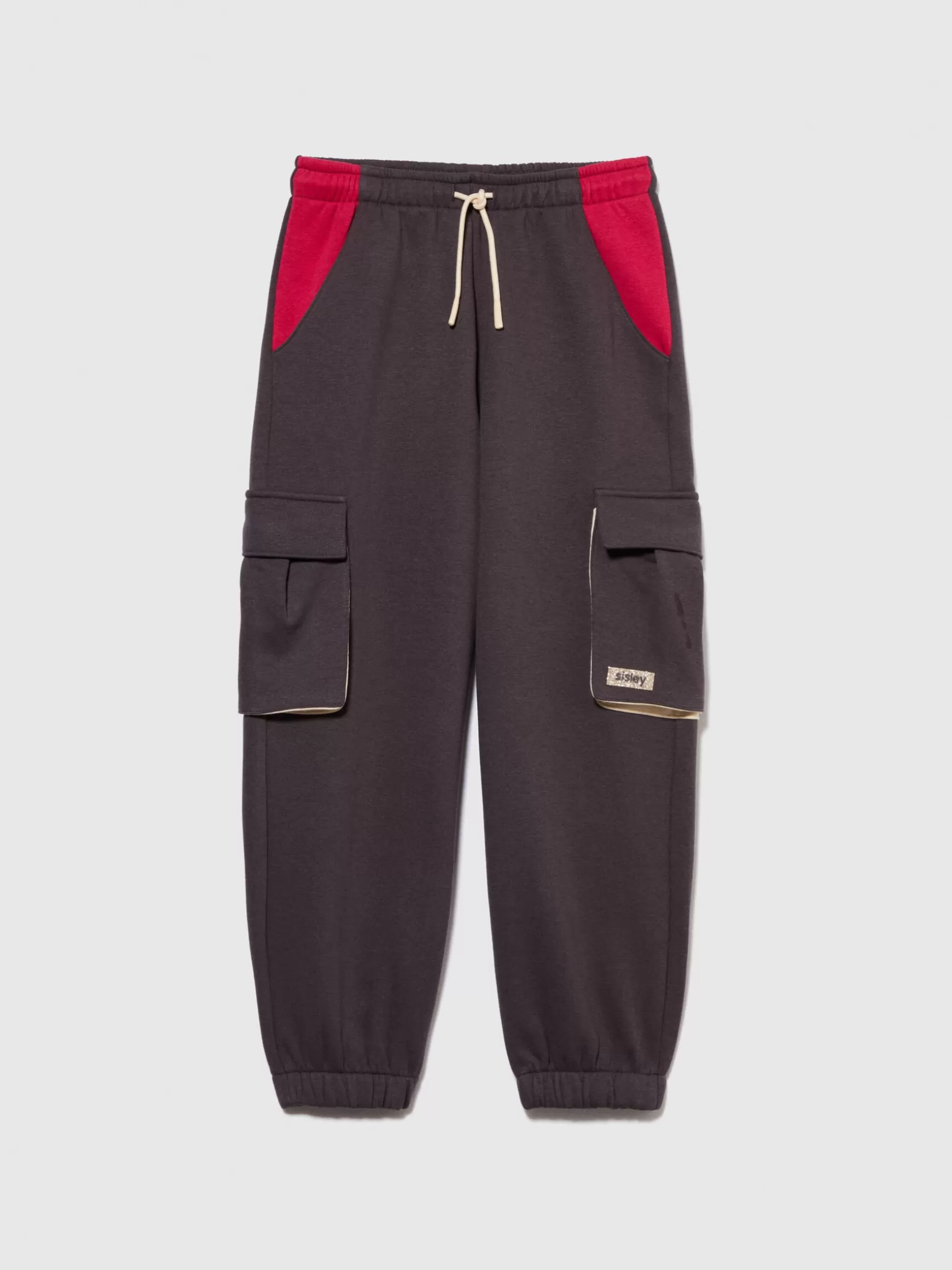 Pantaloni e Gonne<Sisley Cargo in felpa Marrone Scuro