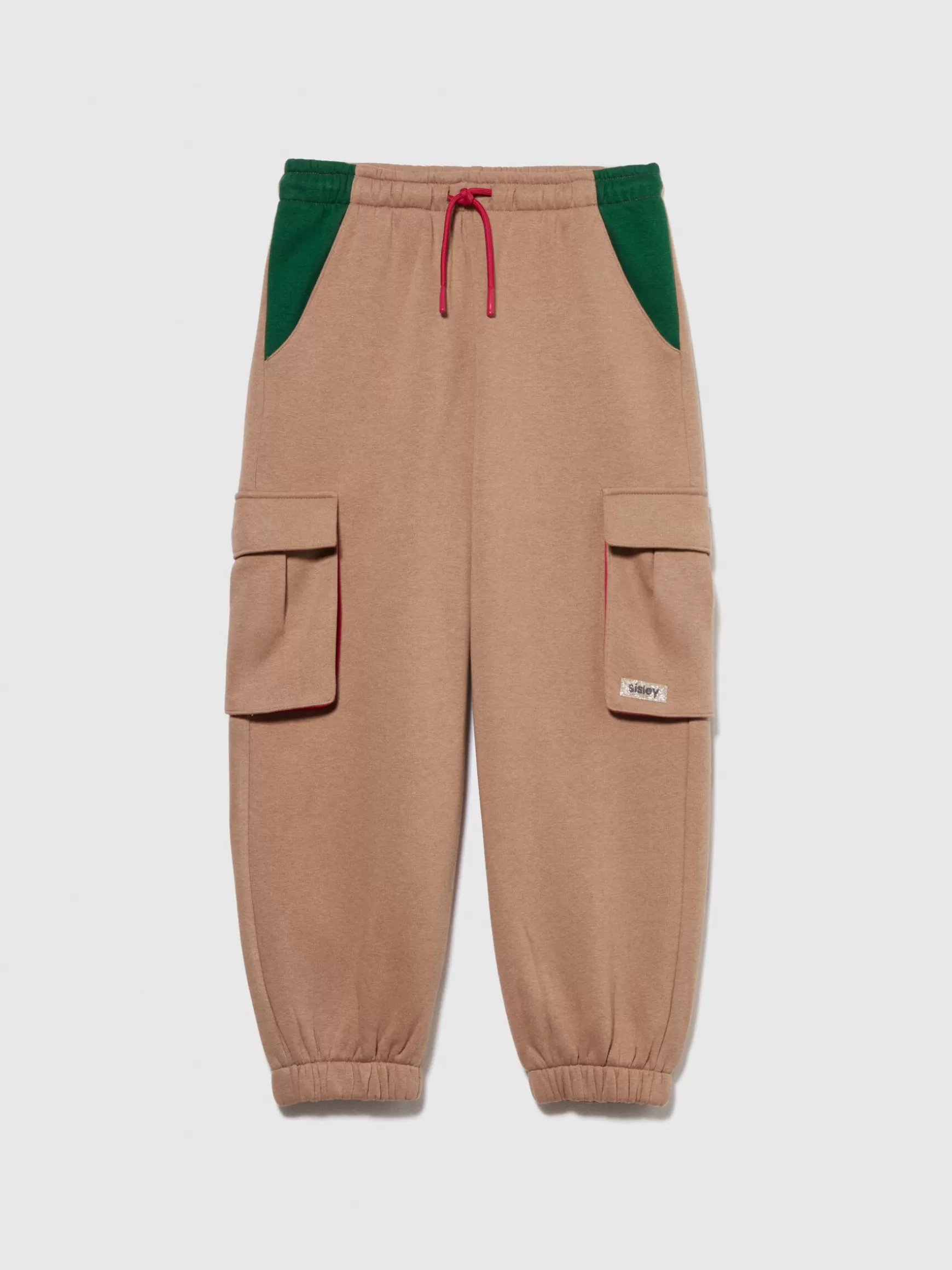 Pantaloni e Gonne<Sisley Cargo in felpa Cammello