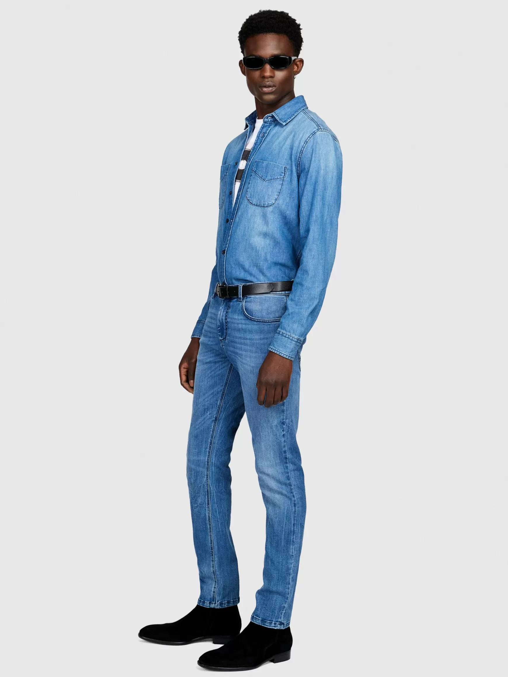 Jeans<Sisley Jeans Helsinki skinny fit Blu