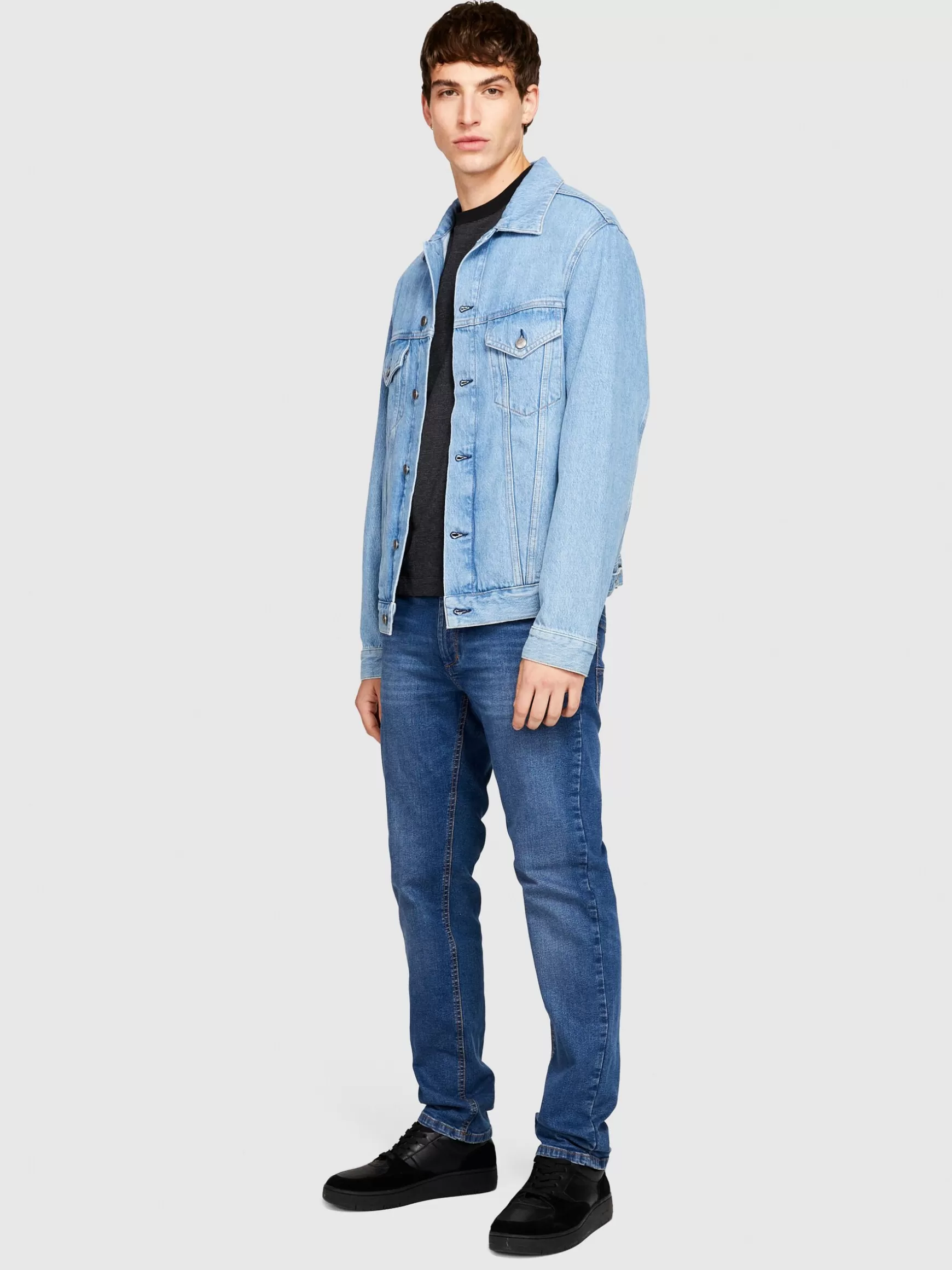 Jeans<Sisley Jeans Stockholm slim fit Blu