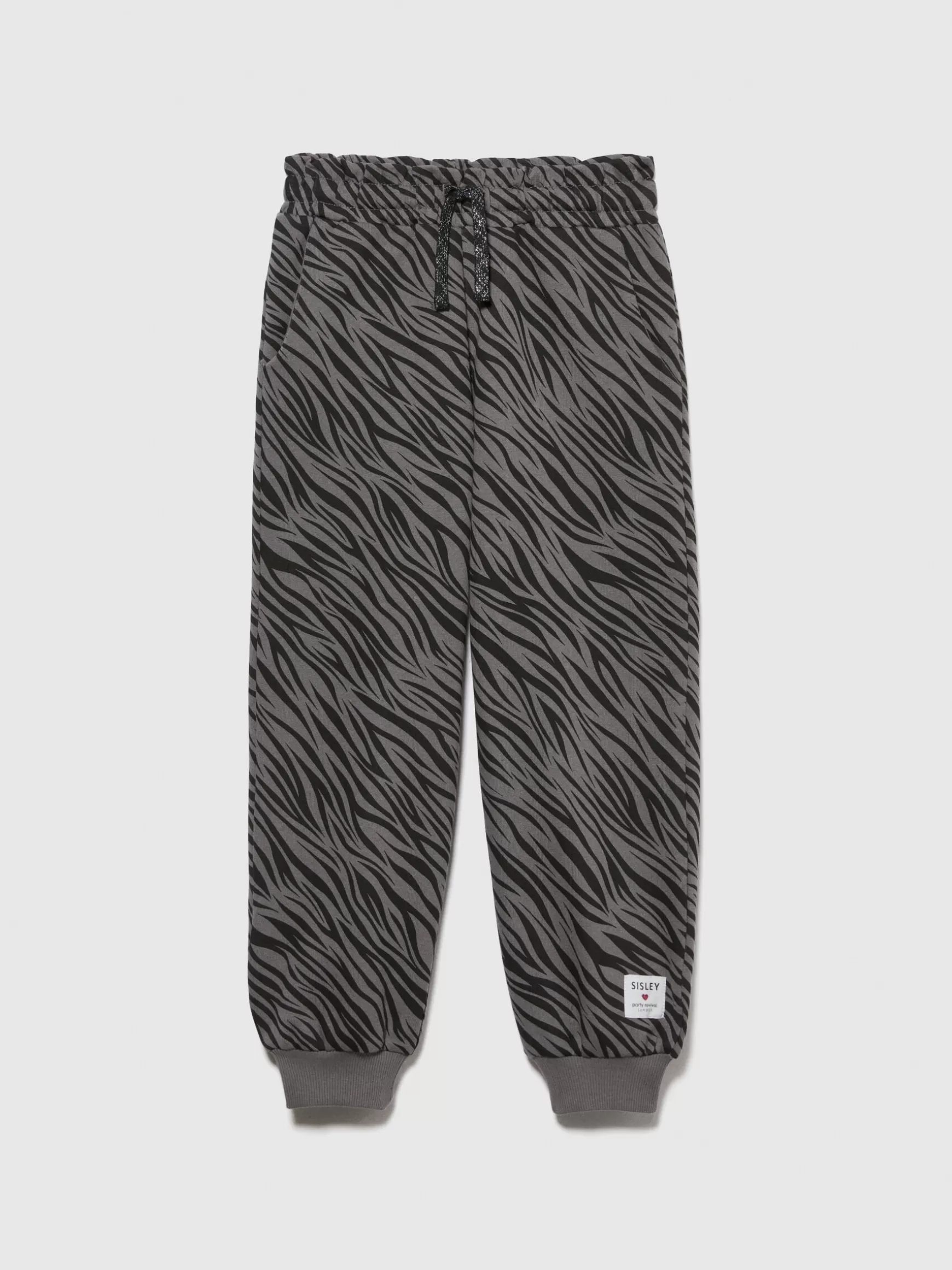 Pantaloni e Gonne<Sisley Joggers animalier Grigio Scuro