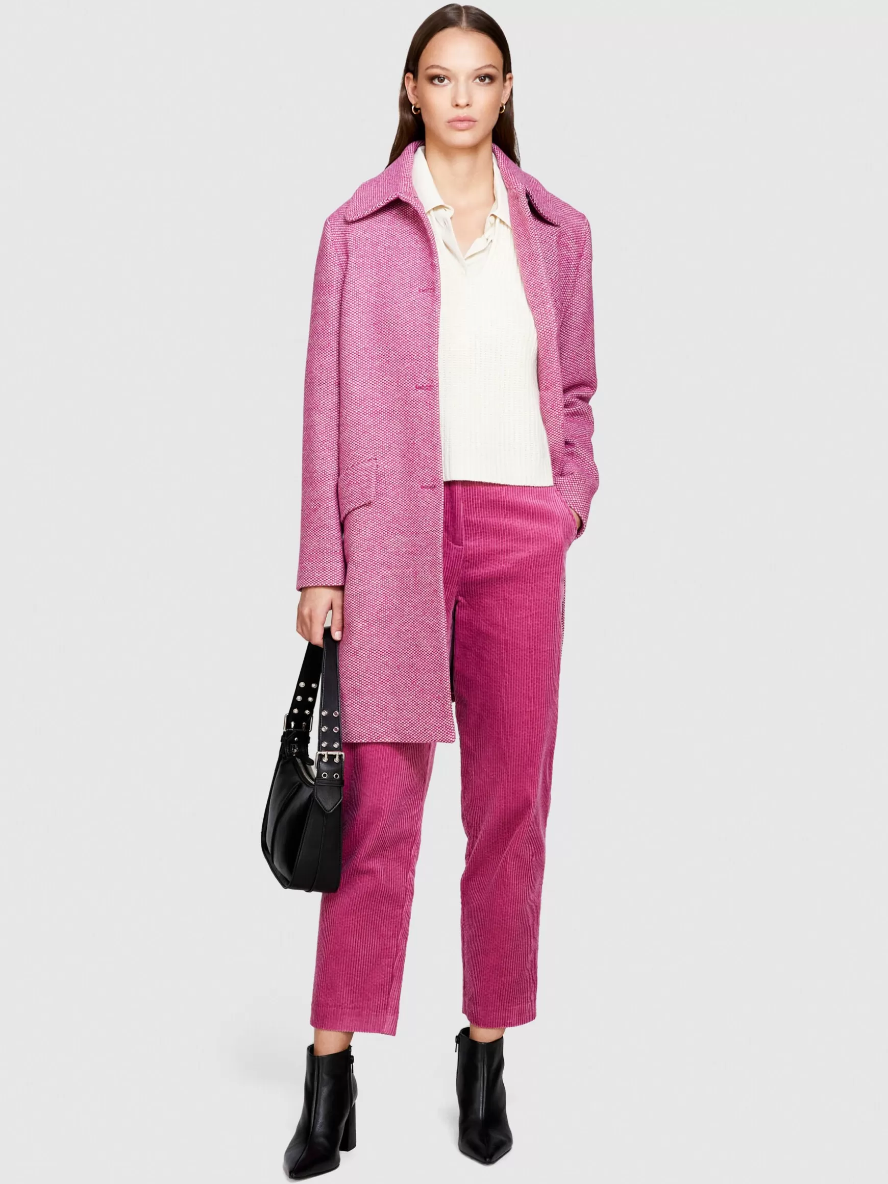 Pantaloni<Sisley Joggers in velluto a costine Rosa