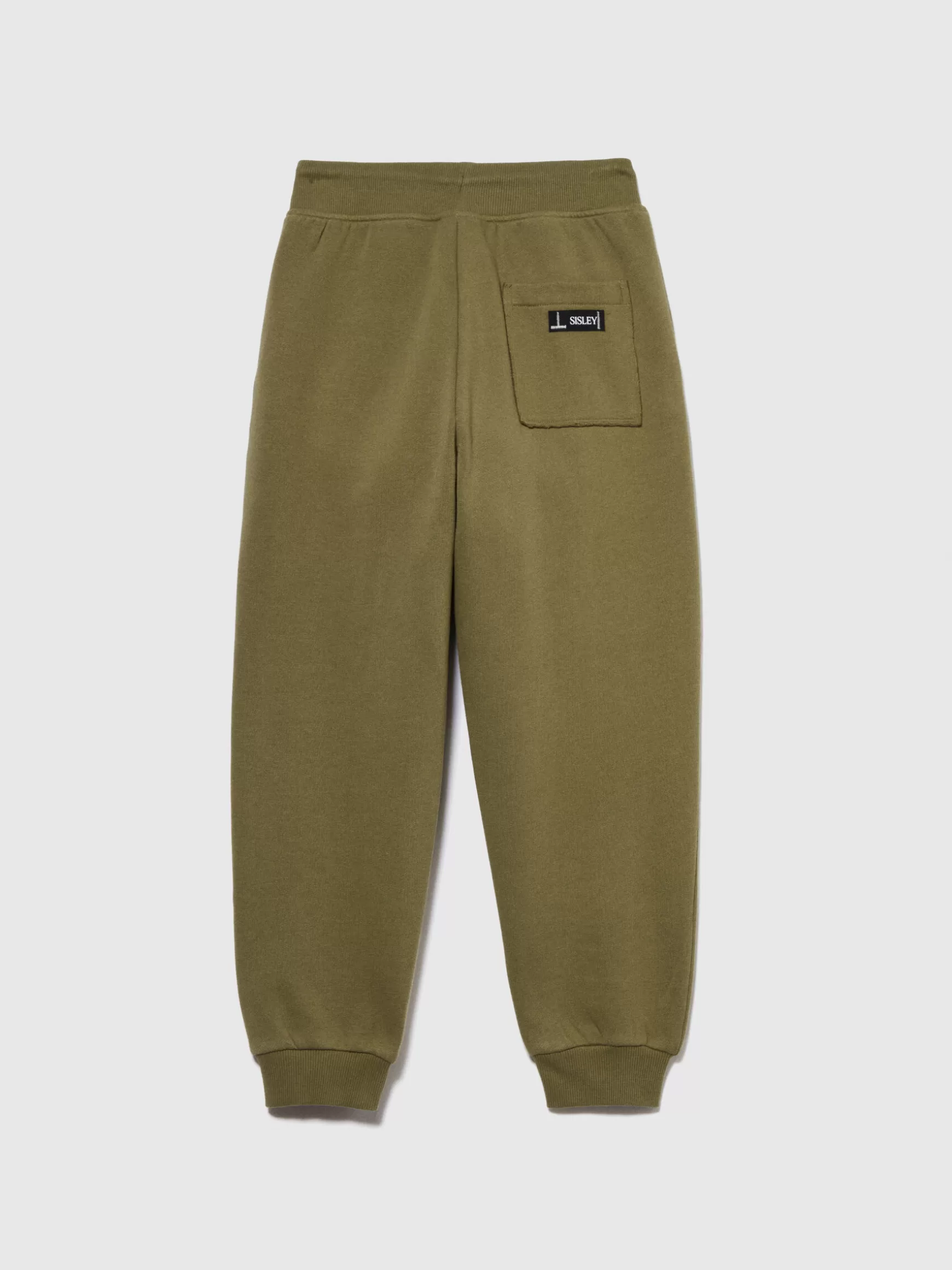 Pantaloni<Sisley Joggers over in felpa Verde Militare