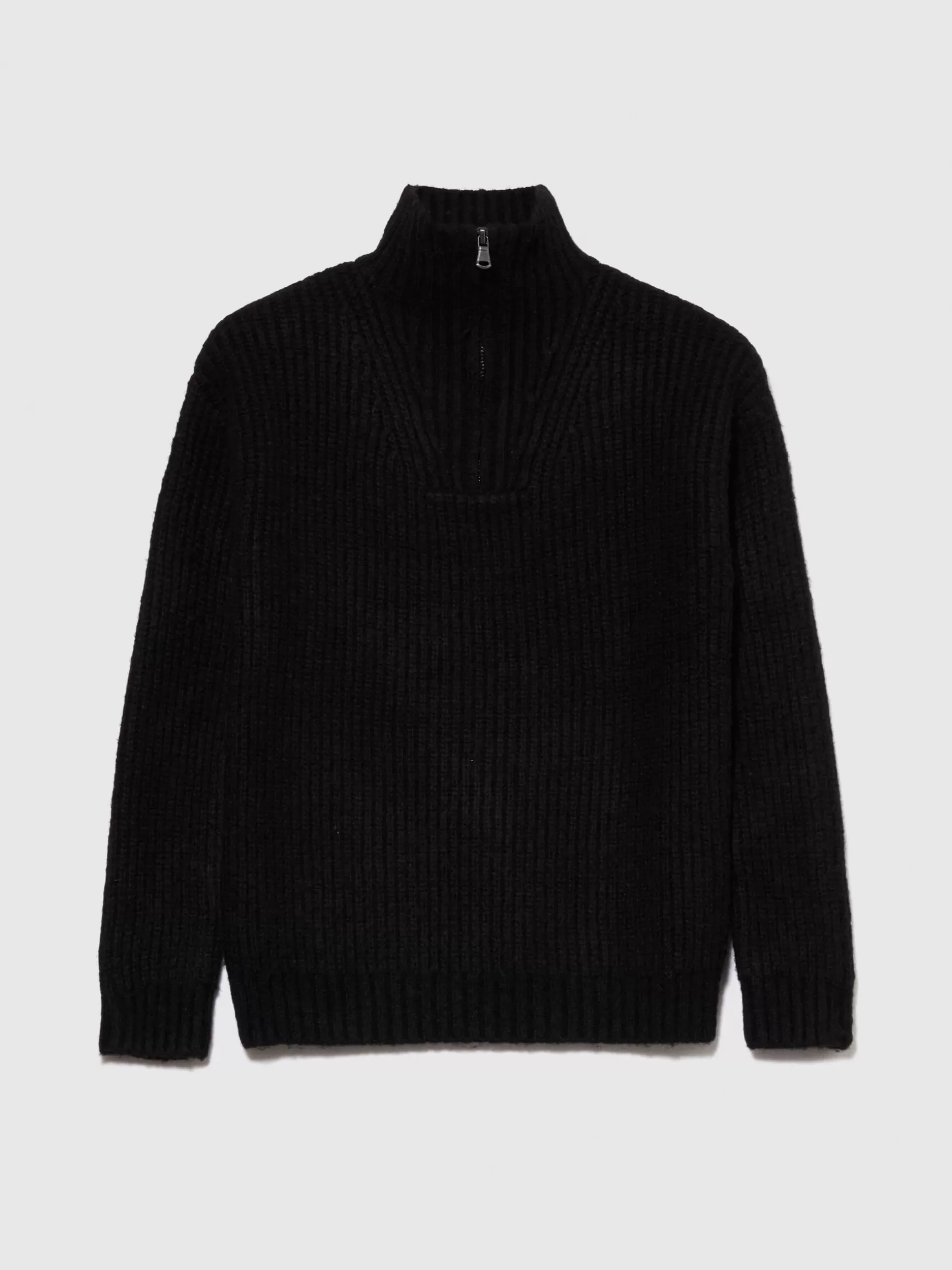 Pullover e Cardigan<Sisley Maglione con collo alto Nero