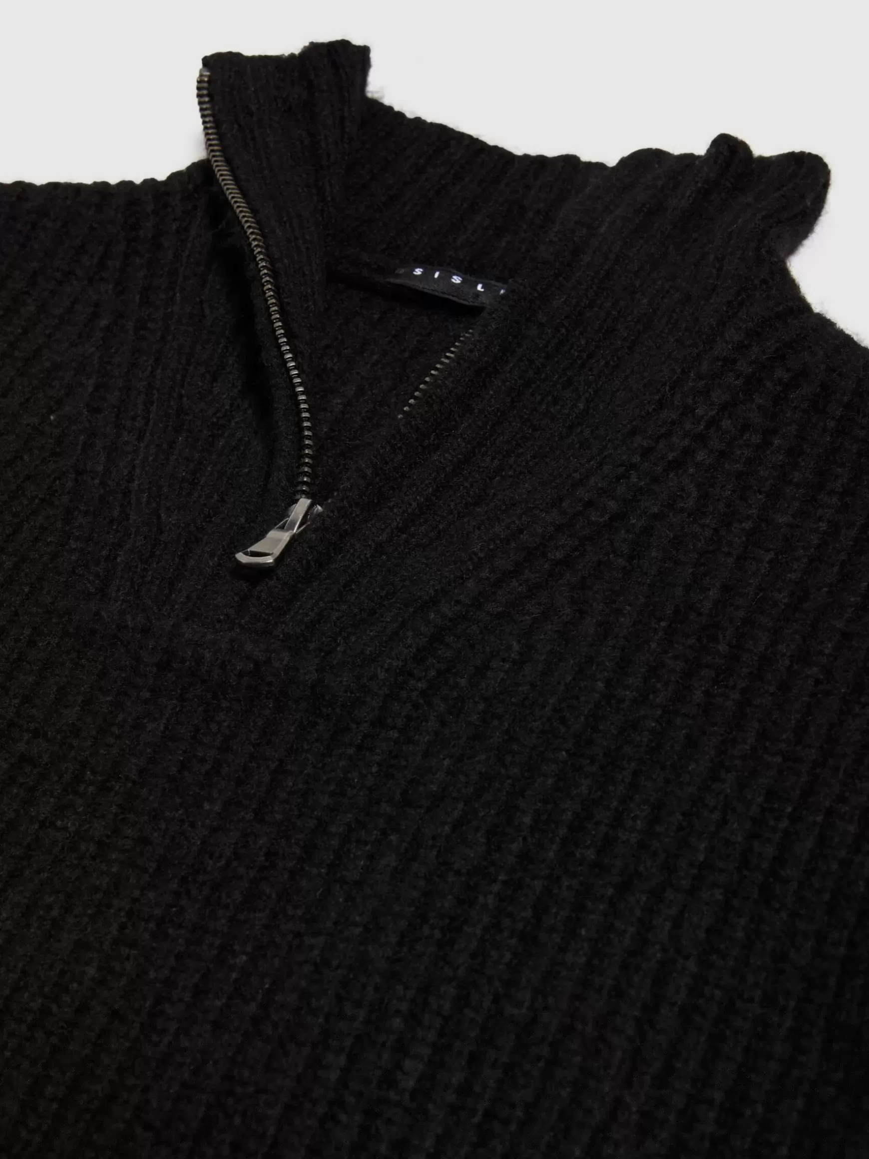 Pullover e Cardigan<Sisley Maglione con collo alto Nero