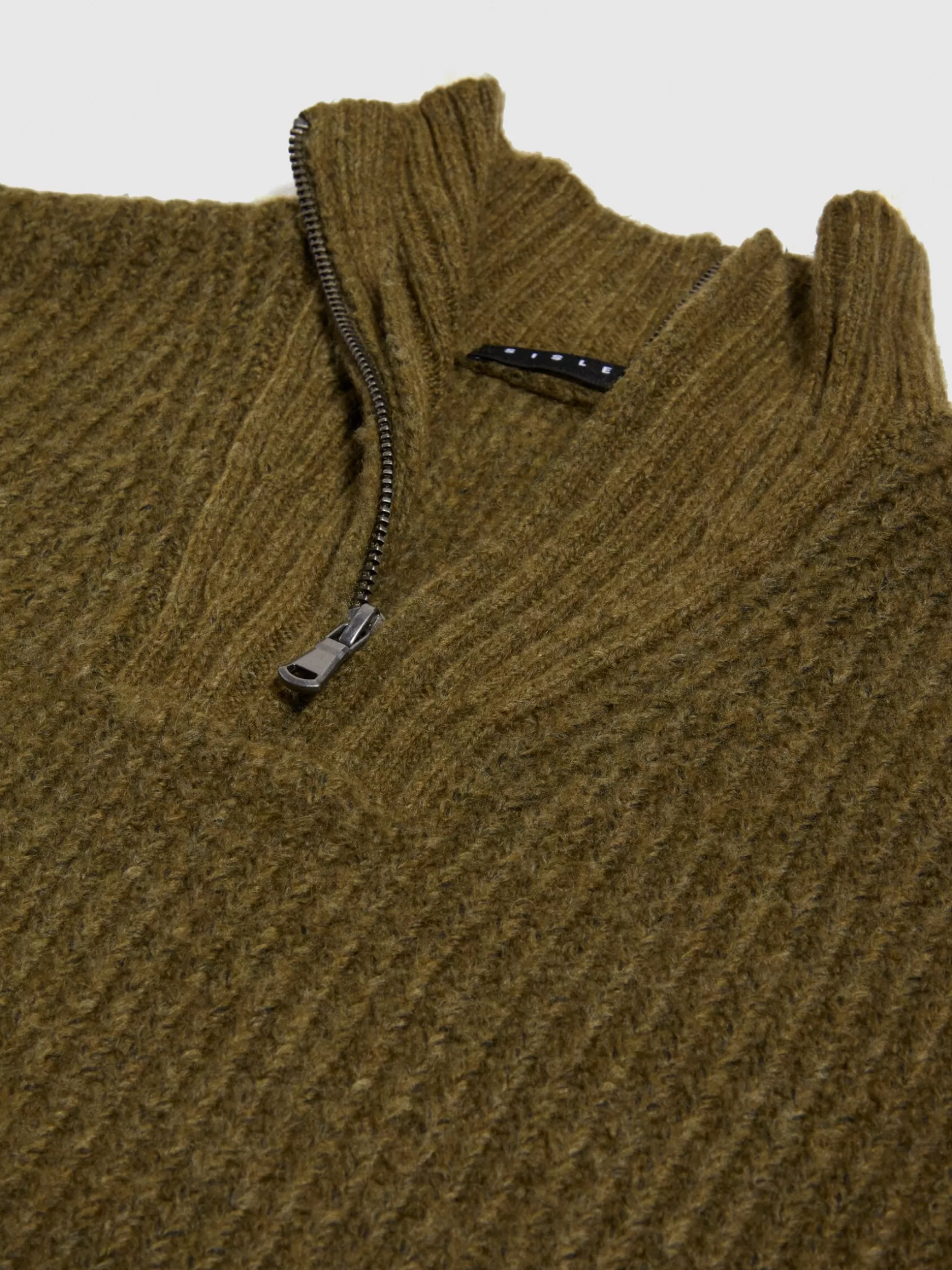 Pullover e Cardigan<Sisley Maglione con collo alto Verde Militare