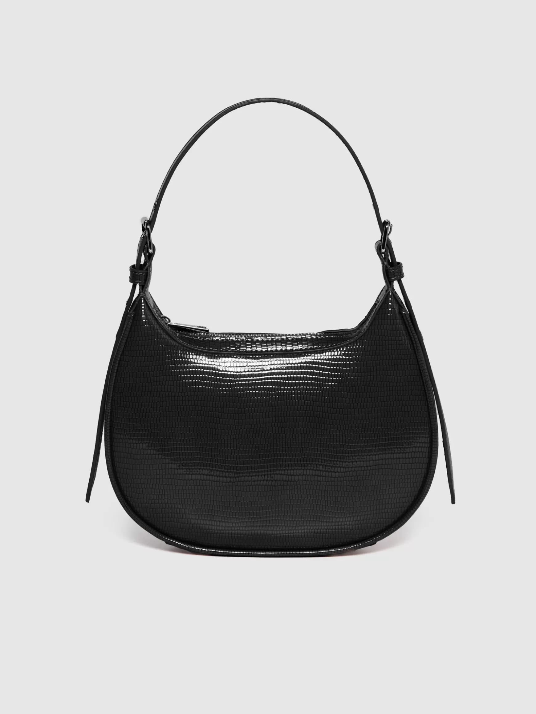 Borse<Sisley Mini borsa stampa lucertola Nero