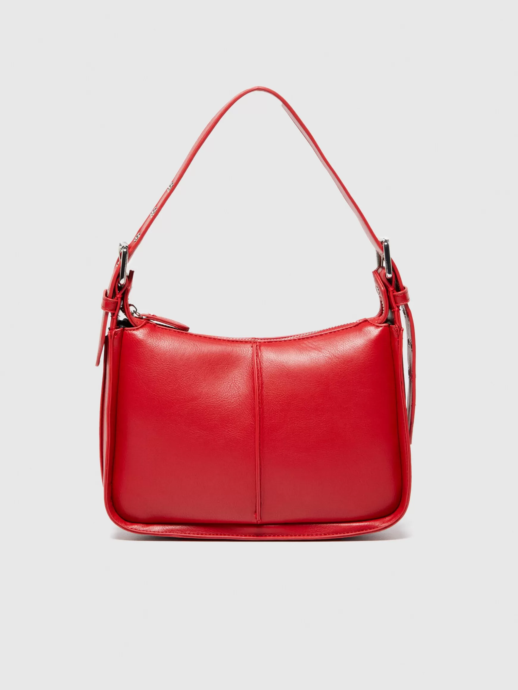 Borse<Sisley Mini hobo con fibbie Rosso