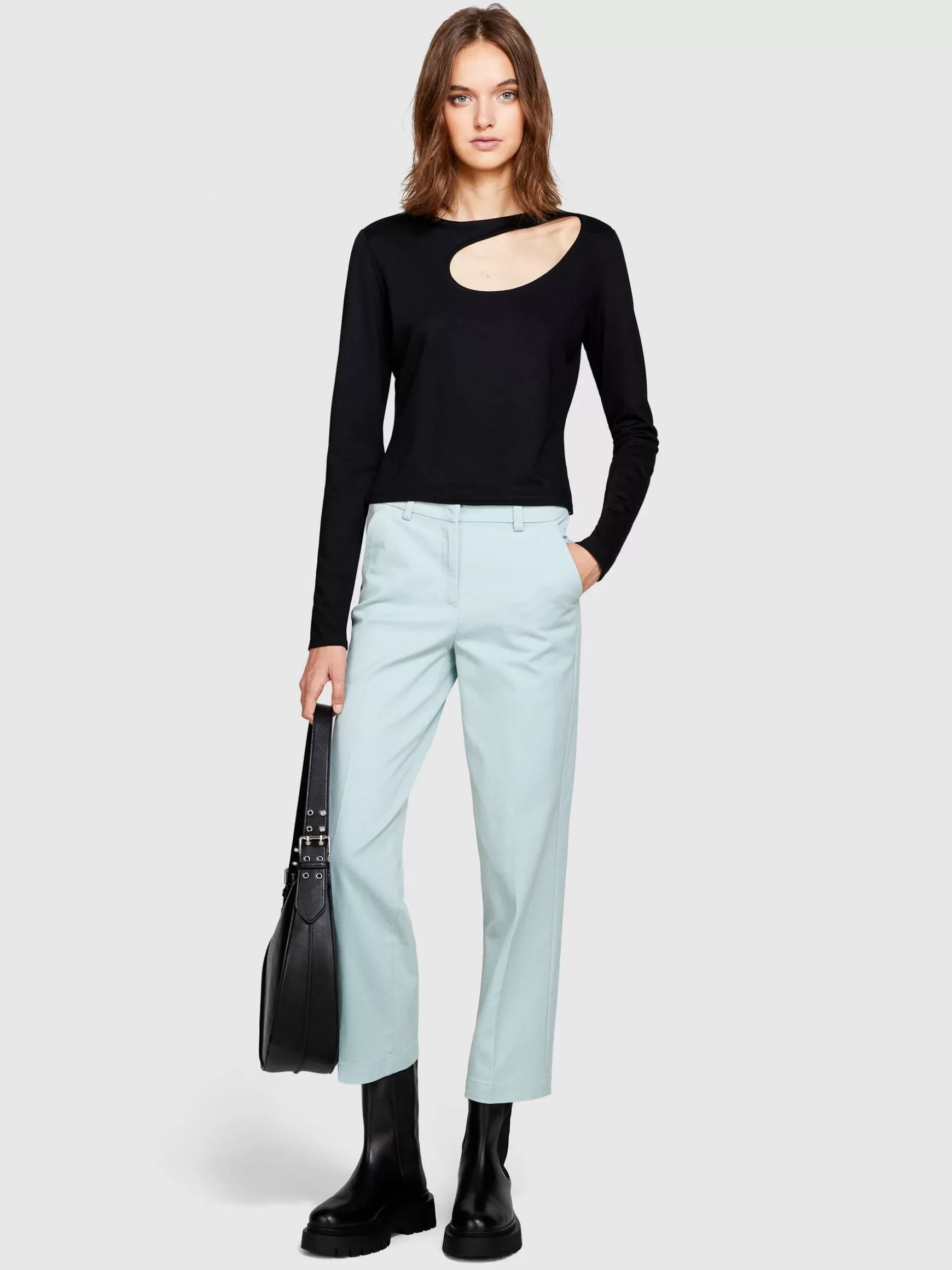 Pantaloni<Sisley Pantaloni regular fit Turchese