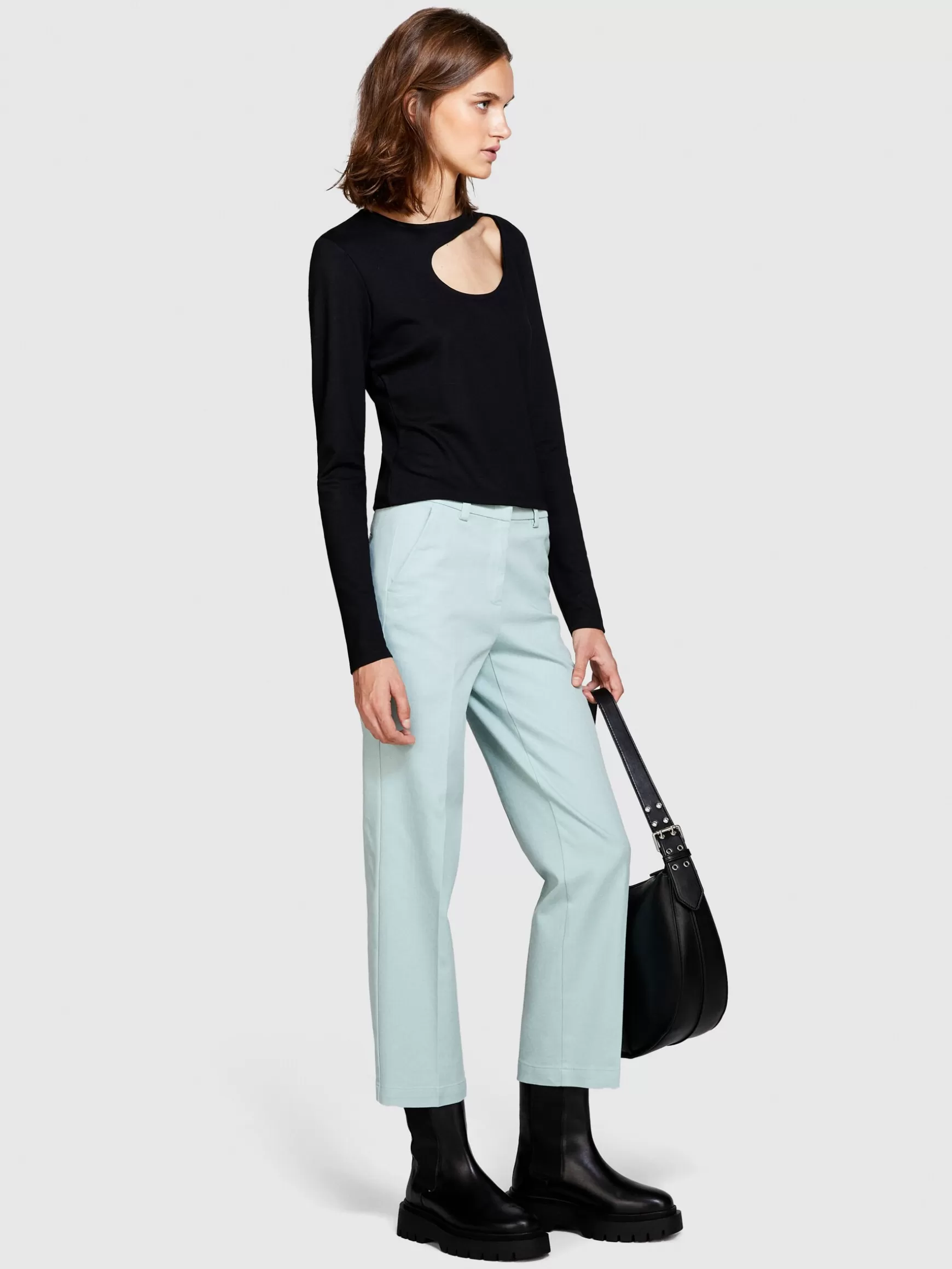 Pantaloni<Sisley Pantaloni regular fit Turchese