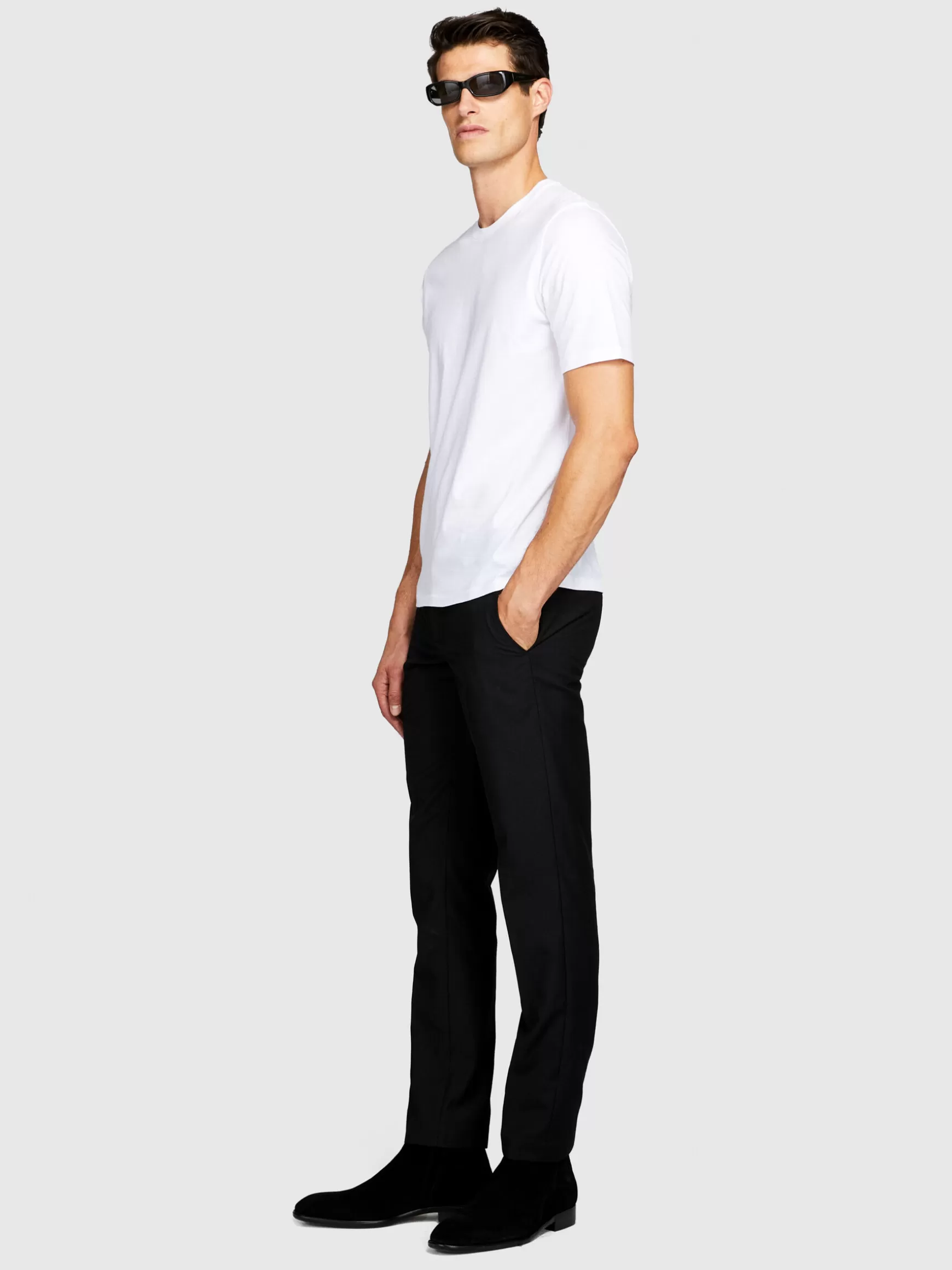 Pantaloni<Sisley Pantaloni slim fit Nero