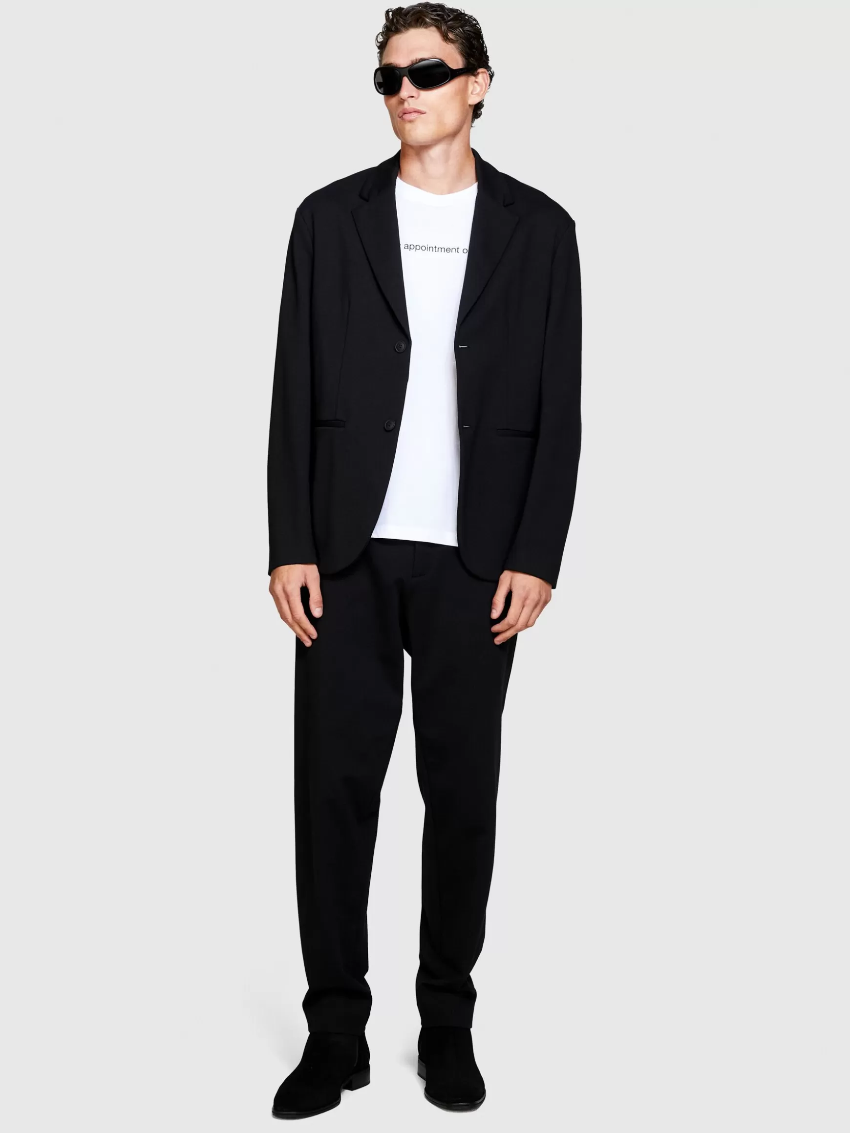 Pantaloni<Sisley Pantaloni tapered fit Nero