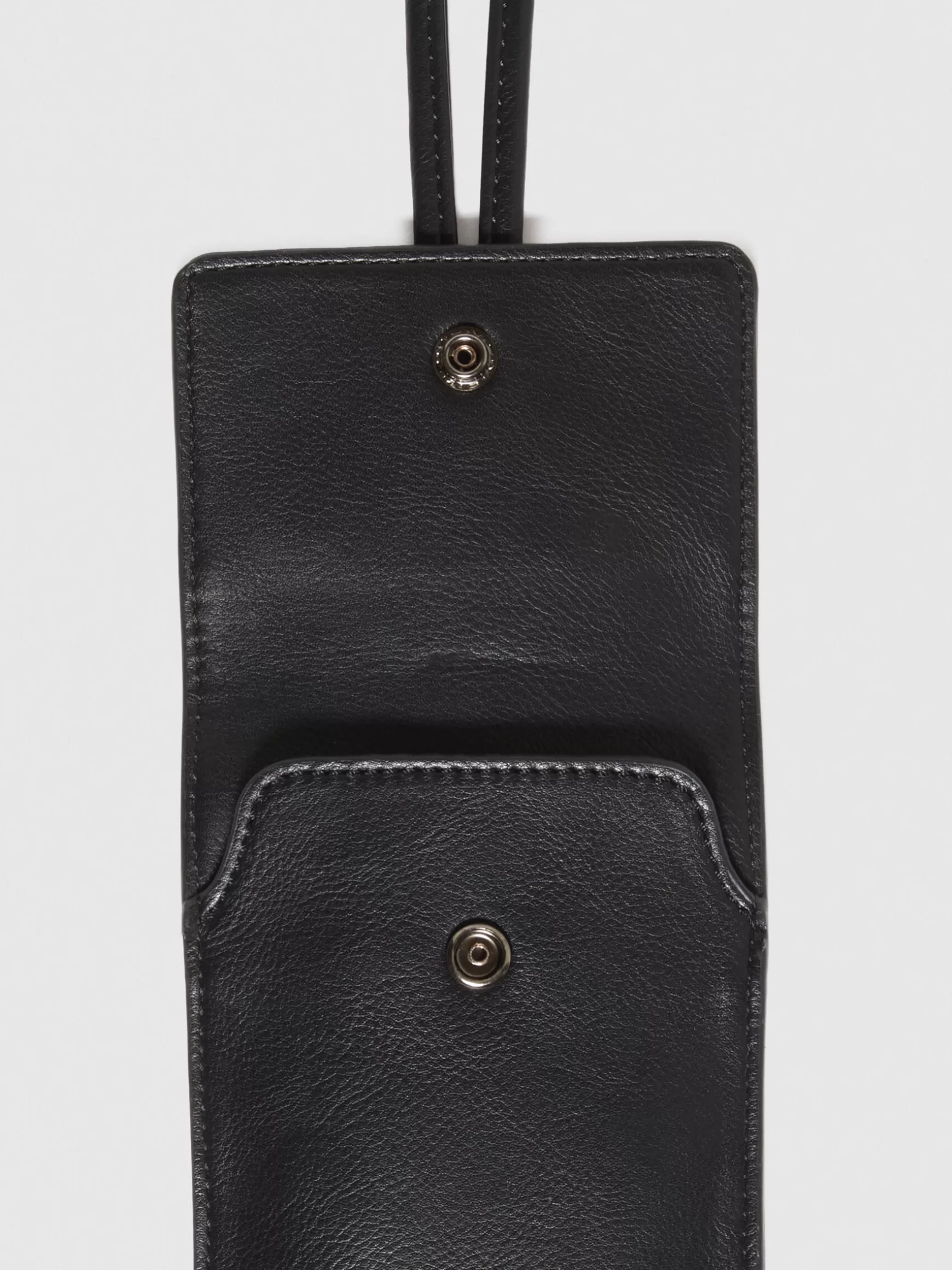 Borse e Zaini<Sisley Porta cellulare con corda Nero