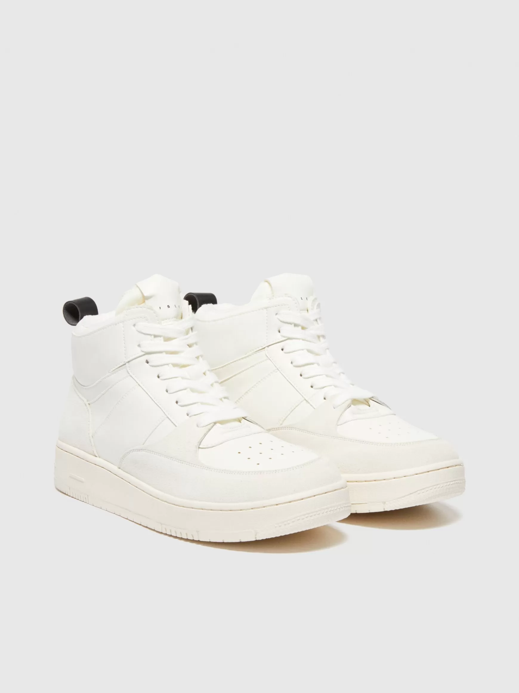 Scarpe | Scarpe<Sisley Sneakers alte unisex Bianco