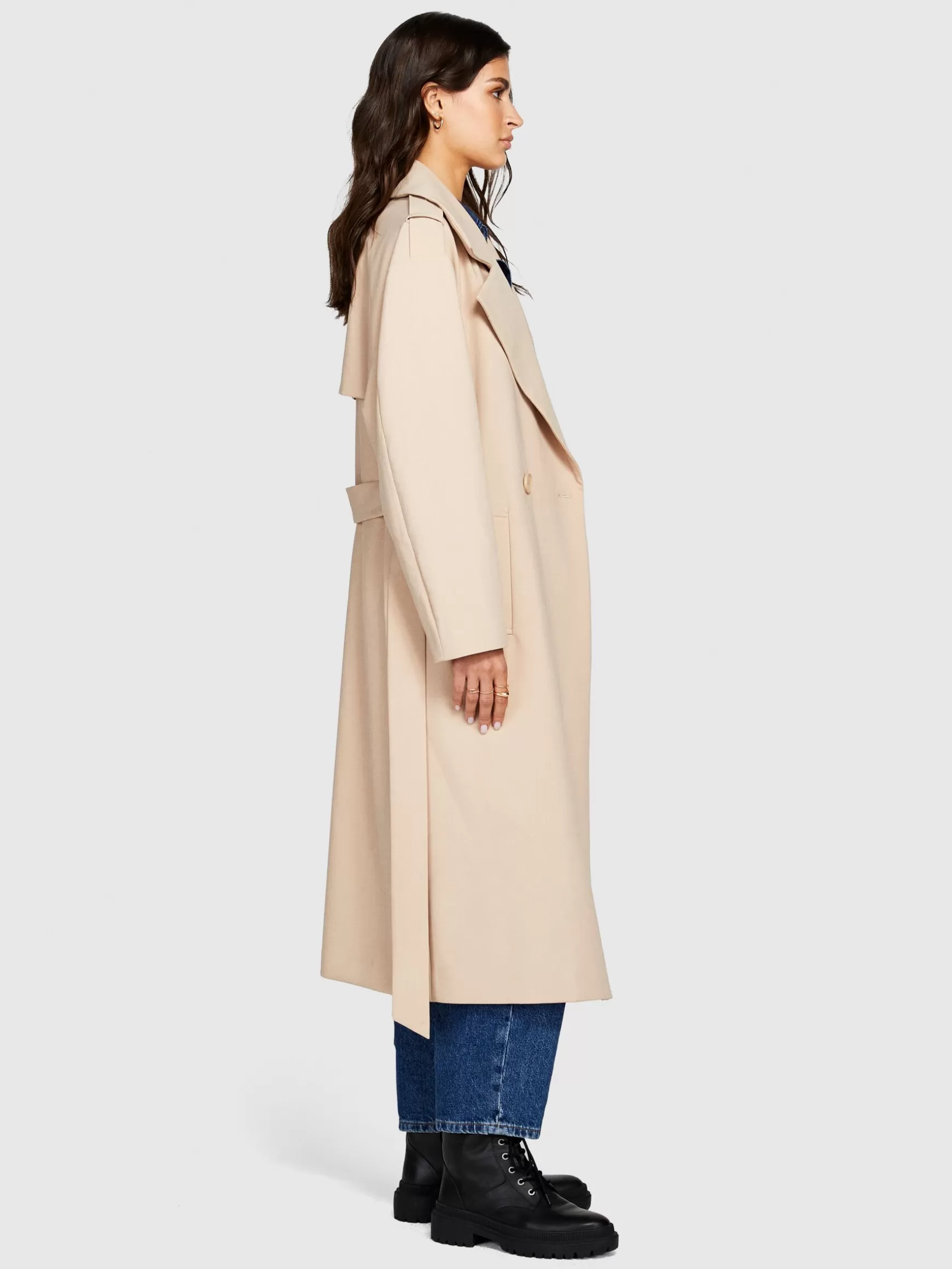 Giacche e Cappotti<Sisley Trench con fusciacca Beige