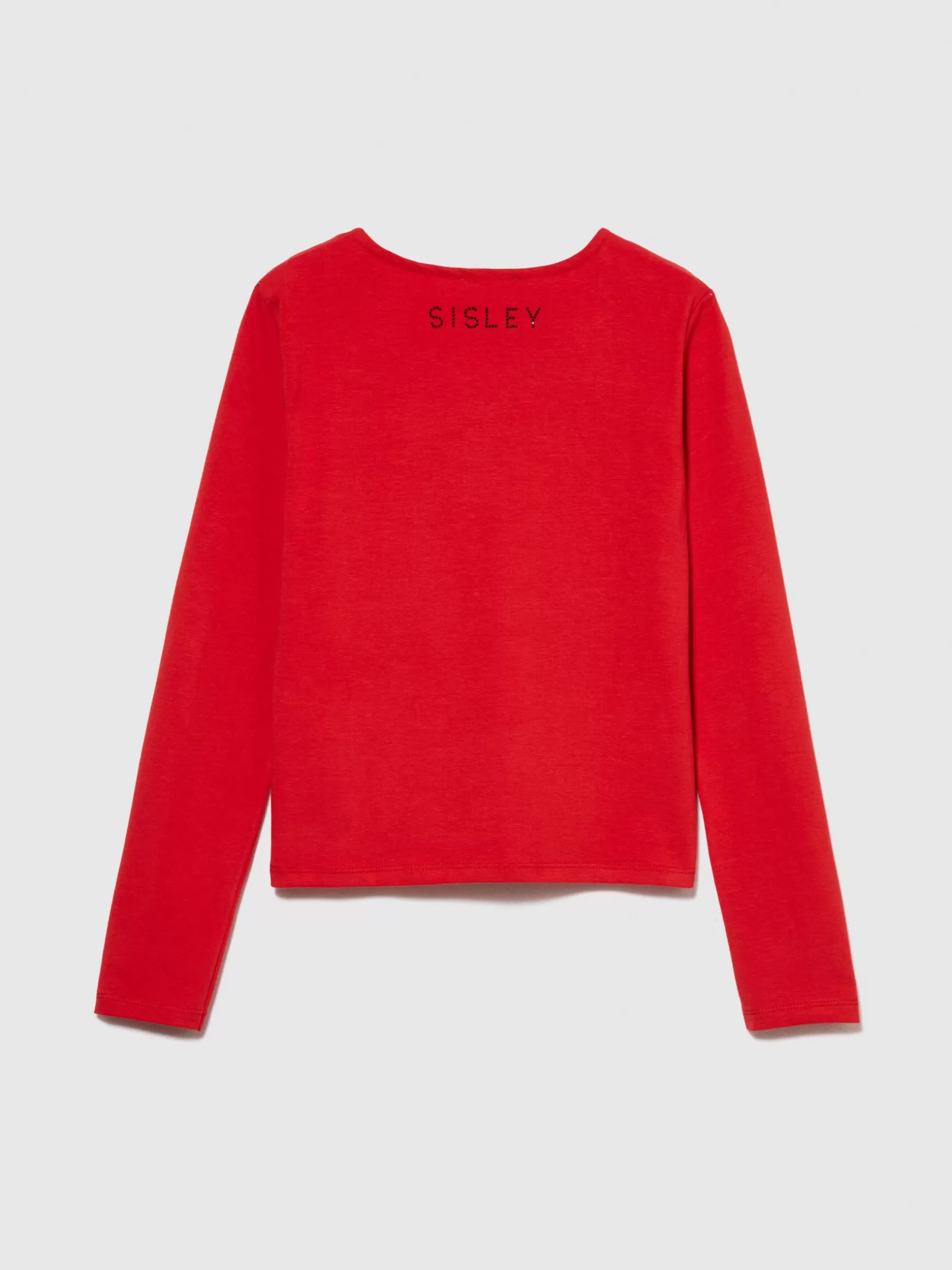 T-Shirt e Top<Sisley T-shirt con nodo Rosso