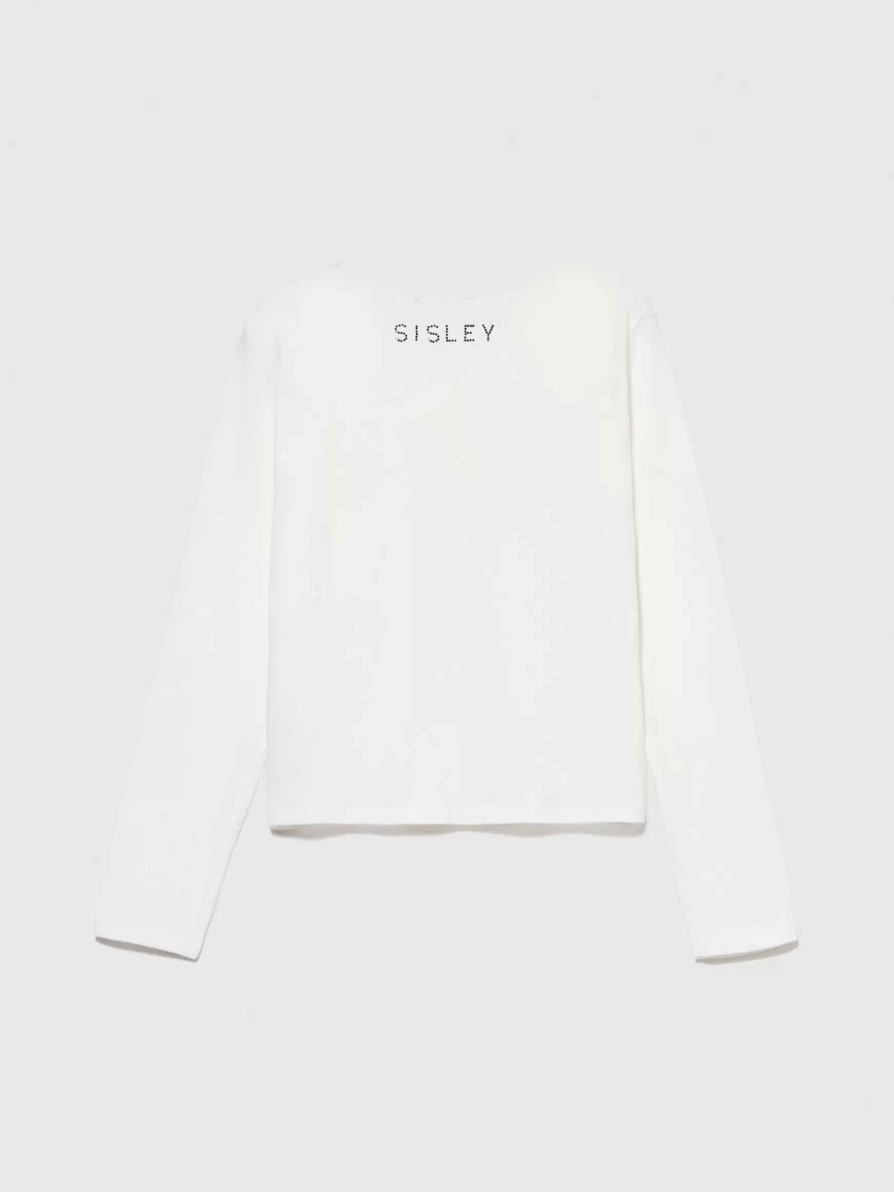 T-Shirt e Top<Sisley T-shirt con nodo Bianco