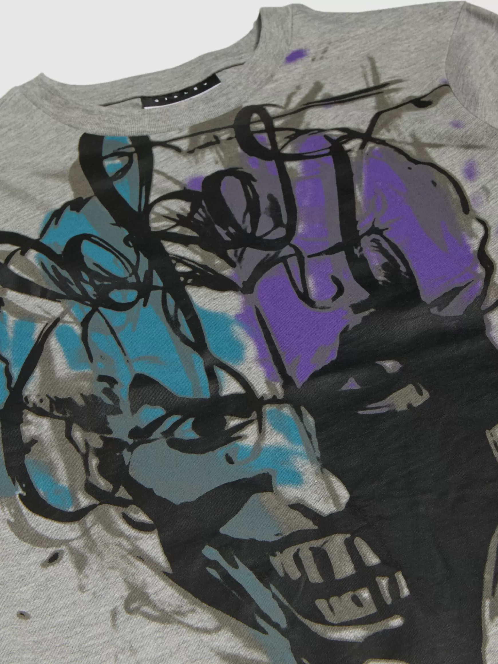 T-Shirt e Camicie<Sisley T-shirt con stampa ©DC Comics Grigio