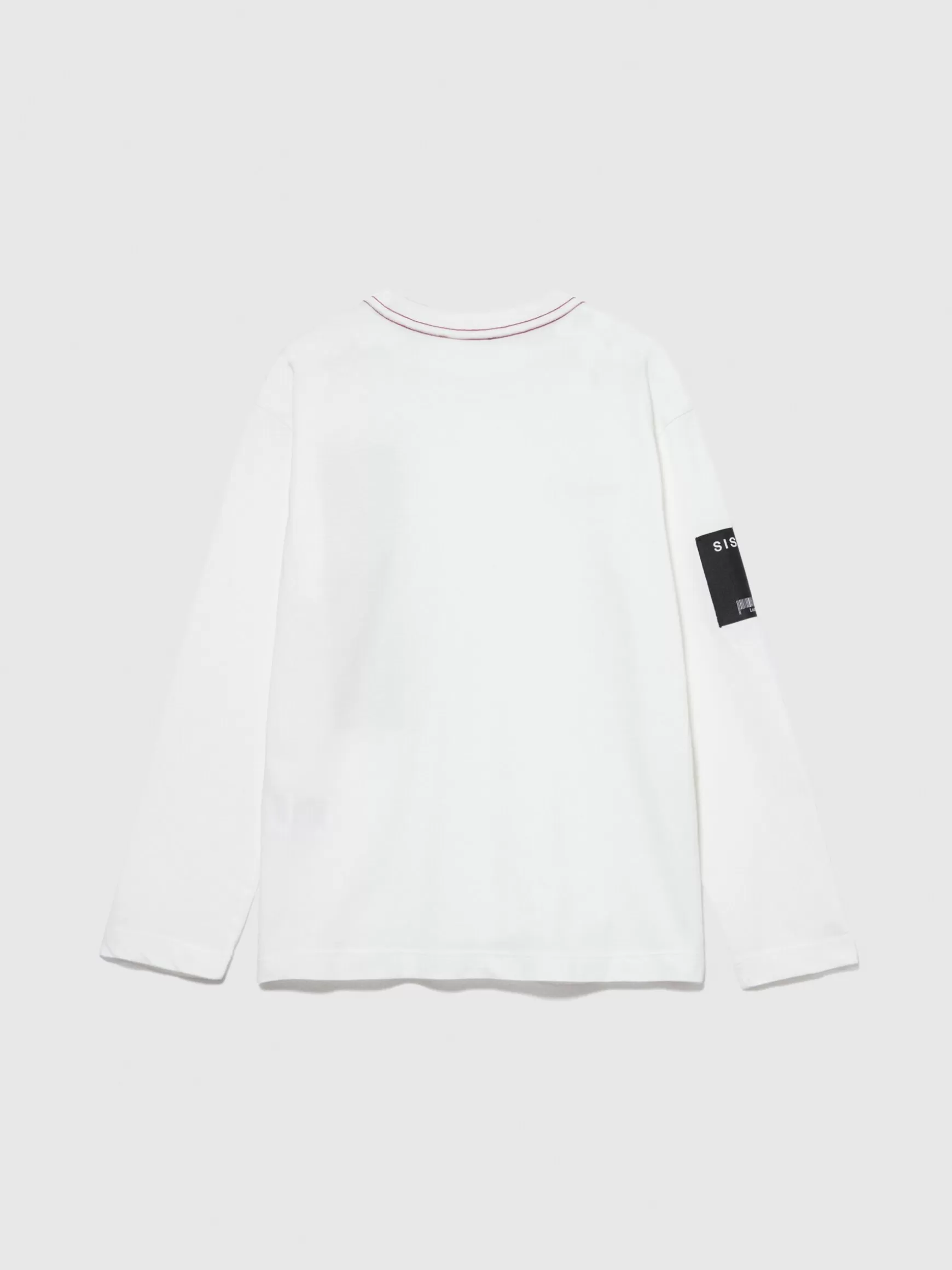 T-Shirt e Camicie<Sisley T-shirt over con stampa Bianco