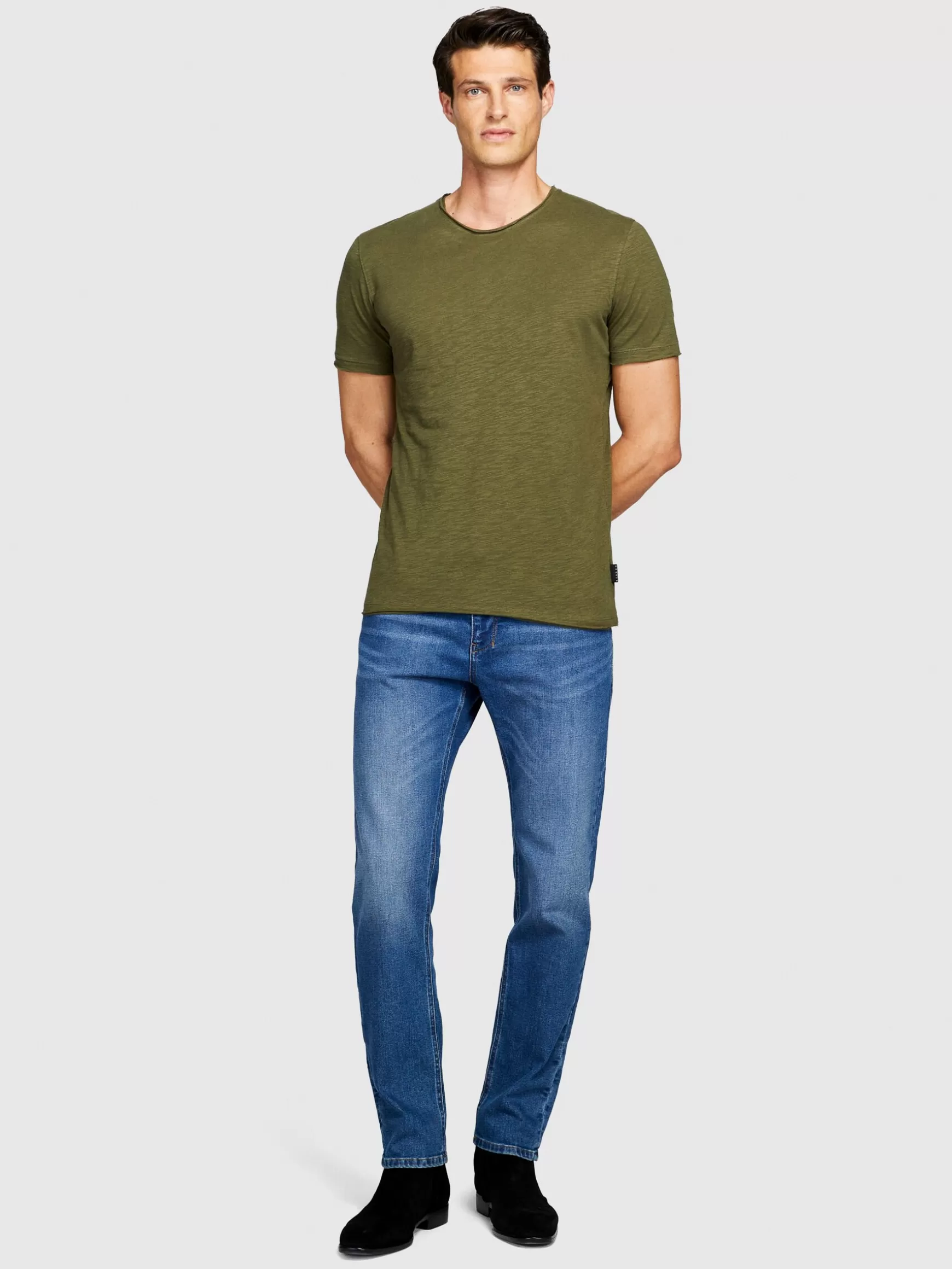 T-Shirt<Sisley T-shirt slim fit Verde Militare